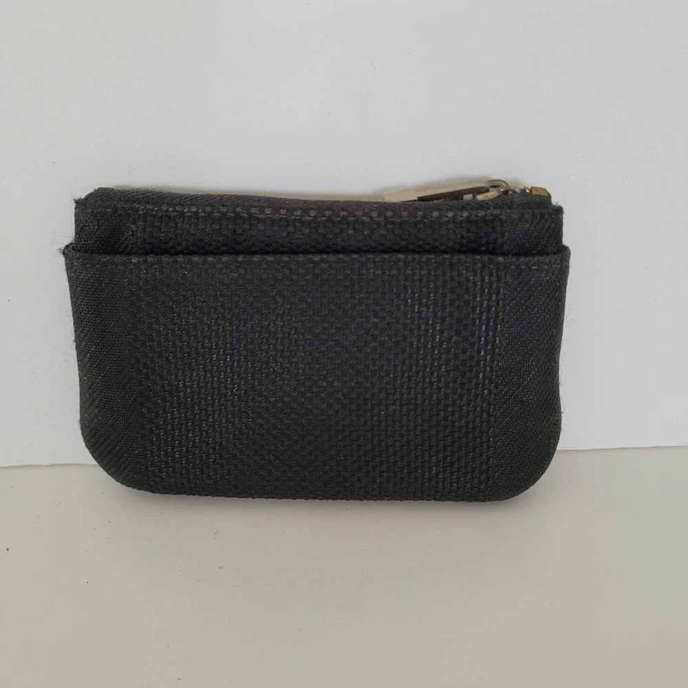 Louis Vuitton Damier Geant Cles Key Pouch Black Canvas Coin Purse M93549